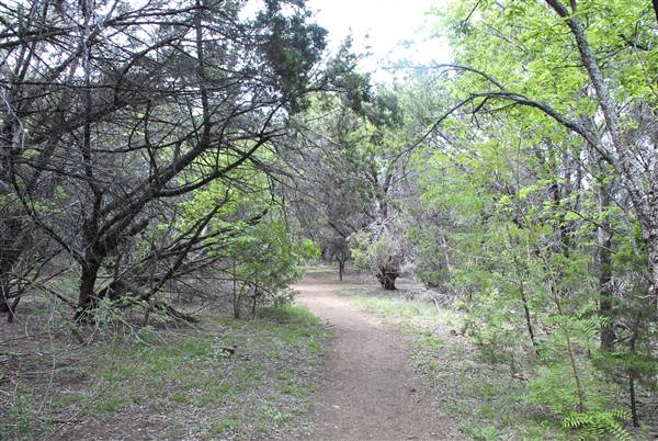 Cedar Hill State Park - Talala Trail (4/15/2015)