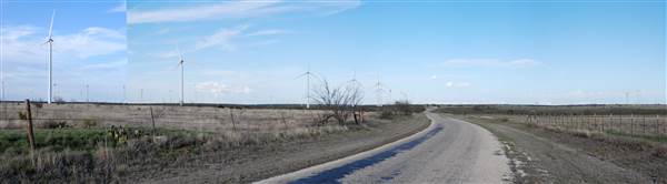 Wind Farm off State HWY 153 (3/25/2015)