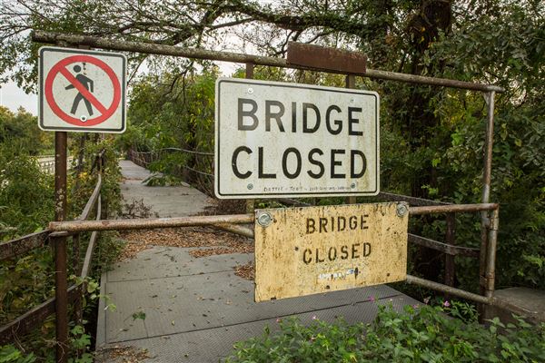 Bluff Dale Suspension Bridge (3/9/2018)