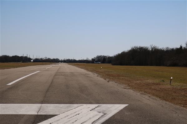 Marlin Municipal Airport (T-15) (2/9/2022 - Credits: Bryan LeMeilleur, Director of Tourism and Marketing)