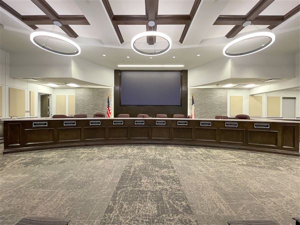 Mont Belvieu Municipal Court and Council Chamber (2/17/2022 - Credits: City of Mont Belvieu)