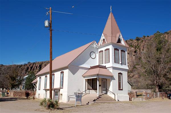 Fort Davis First Presbyterian Church (11/20/2009)