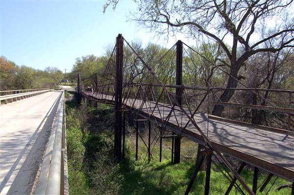 Bluff Dale Suspension Bridge (5/11/2010)