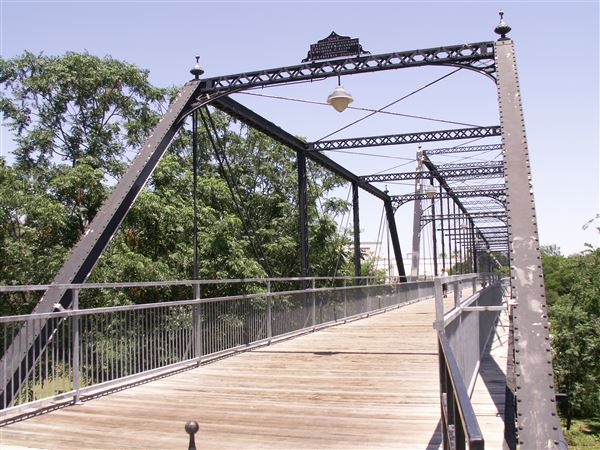 Faust Street Bridge (8/9/2023 - Credits: submitted by: Jenna Vinson)