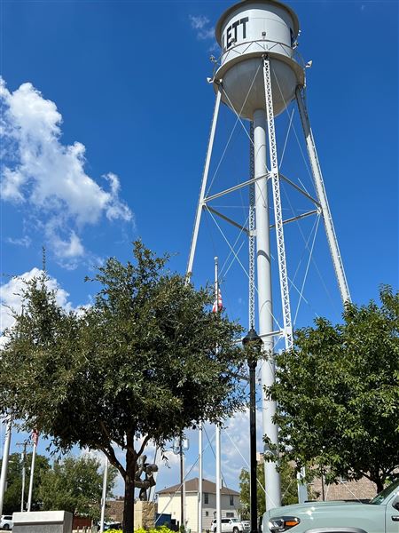 Old Rowlett Water Tower (9/27/2023 - Credits: Melinda Bartram)