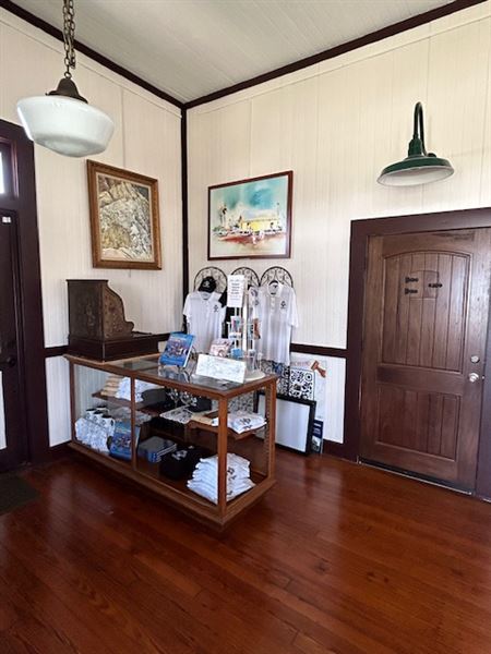 Rockport San Antonio & Aransas Pass Railroad Depot Museum (6/30/2024 - Credits: Jennifer Day)