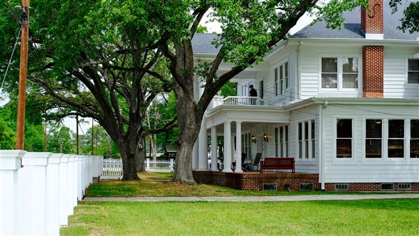 Conroe White House (4/18/2026 - Credits: Houston Film Commission)