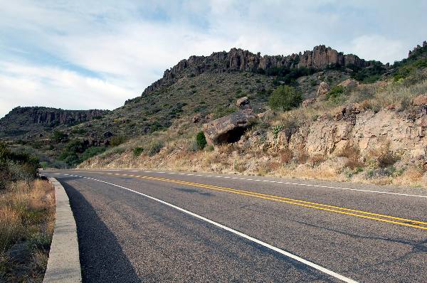 Hwy 118 South of Fort Davis (11/23/2005)