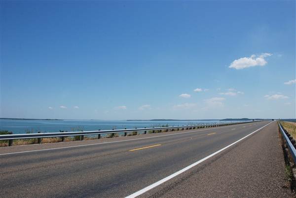 Hwy 377 Over Lake Ray Roberts (5/15/2012)