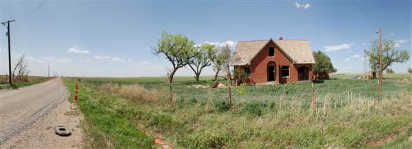 Abandoned House on US 277 at Hwy 2835 (4/29/2014)