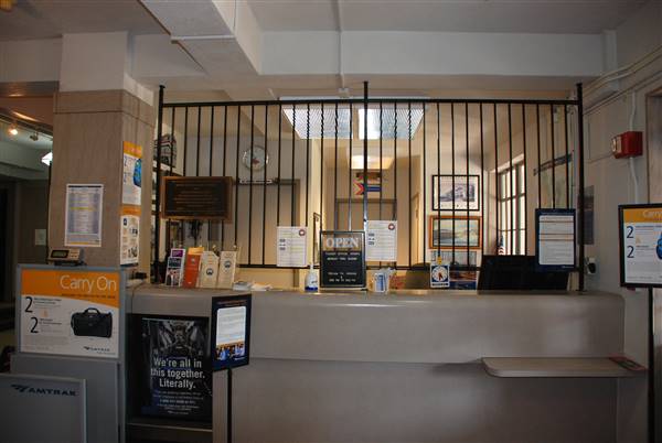 Marshall Amtrak & Depot Museum (10/9/2015)