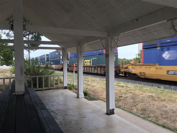 San Marcos Train Pavilion (8/28/2019 - Credits: Randy Polk)