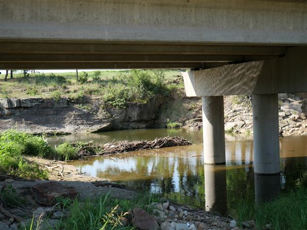 Brazos River at FM 4 Bridge (7/16/2019)