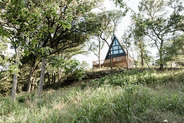 A Frame Cabin on the Blanco River (6/17/2021 - Credits: Madeline Harper)