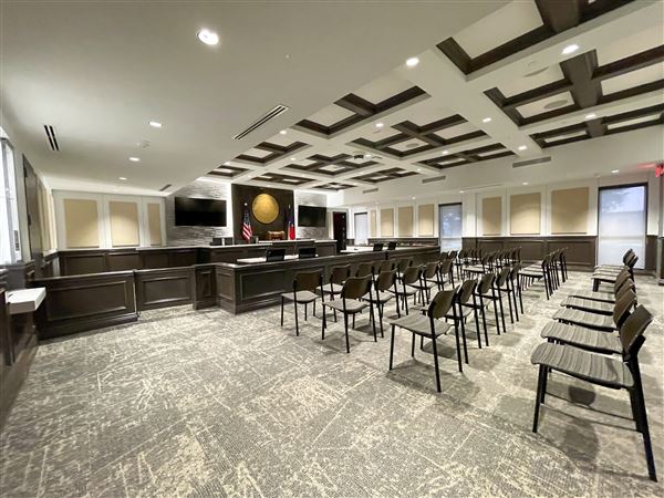 Mont Belvieu Municipal Court and Council Chamber (2/17/2022 - Credits: City of Mont Belvieu)