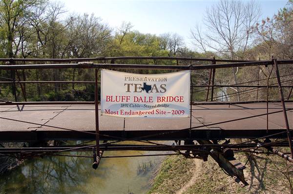 Bluff Dale Suspension Bridge (5/11/2010)