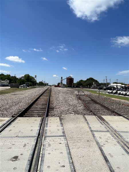 Downtown Celina Railroad Tracks (5/17/2023 - Credits: Melissa Thomas)