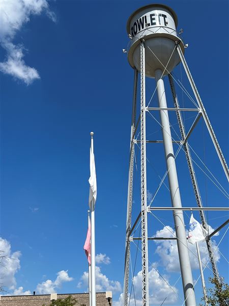 Old Rowlett Water Tower (9/27/2023 - Credits: Melinda Bartram)