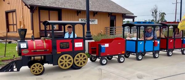 Rockport San Antonio & Aransas Pass Railroad Depot Museum (6/30/2024 - Credits: Jennifer Day)