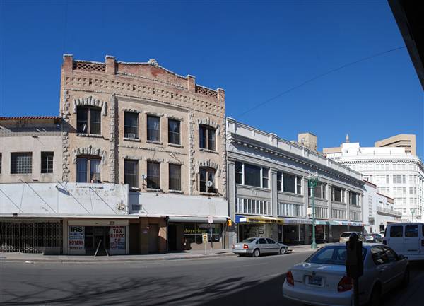 El Paso Downtown - San Antonio Avenue (2/25/2011)