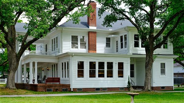 Conroe White House (4/18/2026 - Credits: Houston Film Commission)
