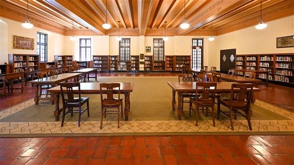 Julia Ideson Building - Houston Public Library (4/7/2026 - Credits: Houston Film Commission)